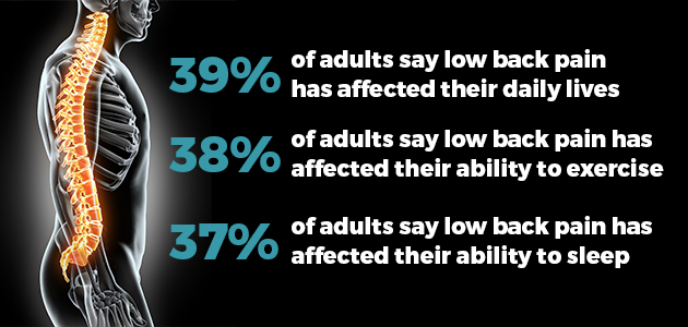 back pain statistics