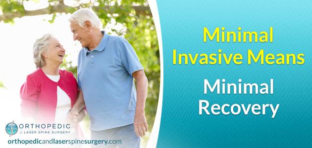 Minimally Invasive Means Minimal Recovery