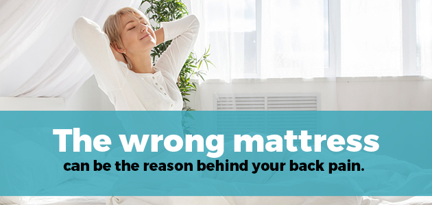 mattress causing back pain