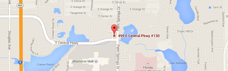 altamonte springs office location on map