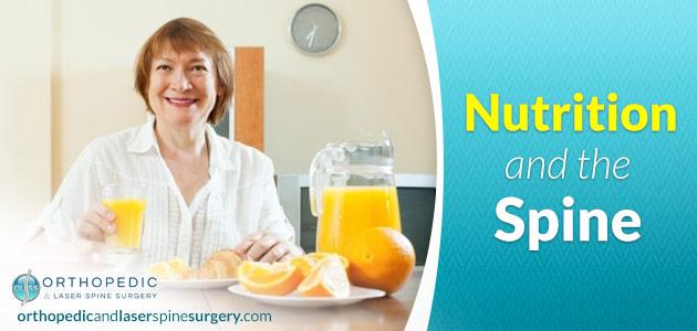 Nutrition for a Healthier Back & Spine