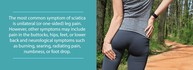 leg pain from sciatica