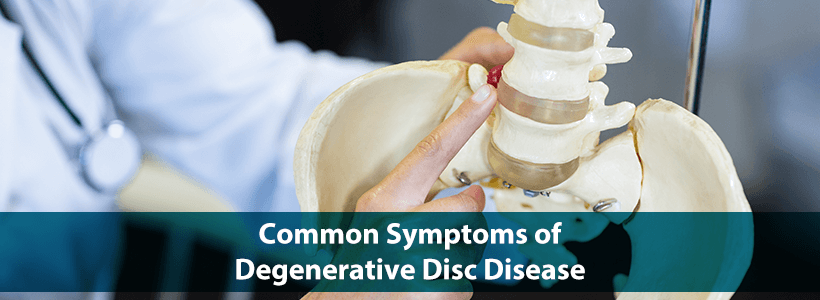 symptoms of degenerative disc disease